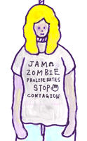 ゾンビTシャツ